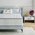 10 Inch Queen Mattress,Hybrid Mattress in a Box with Gel Memory Foam,Motion IsolationIndependent pocket spring,Pressure Relief,Medium Firm Support