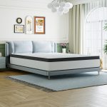 Queen Size Mattress-10 Inch Medium Firm Hybrid Mattress with Cooling Gel Memory Foam