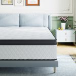 Queen Size Mattress-10 Inch Medium Firm Hybrid Mattress with Cooling Gel Memory Foam