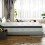 Queen Mattress,10 Inch Queen Hybrid Memory Foam and Individual Pocket Spring- Pressure Relieving- Medium Firm