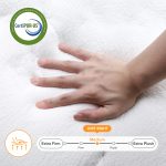 12 Inch Queen Size Mattress Hybrid Memory Foam Pocket Spring Mattress in A Box CertiPUR-US Certified