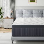 Twin Mattress, Babo Care 8 Inch Cooling-Gel Memory Foam and Individually Pocket Innerspring Hybrid Mattress, Queen Bed Mattress in a Box, CertiPUR-US Certified, Medium Queen Size Mattress
