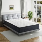 Twin Mattress, Babo Care 8 Inch Cooling-Gel Memory Foam and Individually Pocket Innerspring Hybrid Mattress, Queen Bed Mattress in a Box, CertiPUR-US Certified, Medium Queen Size Mattress