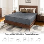 Babo Care Queen Hybrid Mattress, 12 inch Cooling-Gel Memory Foam and Individually Pocket Innerspring Mattress, CertiPUR-US Certified,Queen Size Mattress