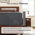 Babo Care Queen Hybrid Mattress, 12 inch Cooling-Gel Memory Foam and Individually Pocket Innerspring Mattress, CertiPUR-US Certified,Queen Size Mattress