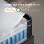 Babo Care 12 inch Queen Size Hybrid Plush Mattress,Individually Wrapped Pocket Coils Innerspring Mattress, Memory Foam Mattress In a Box,CertiPUR-US Certified