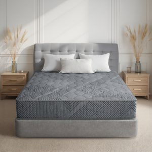 Babo Care Twin Mattress,8 Inch Hybrid Mattress,Memory Foam with Individually Pocket Springs,Mattress in box,CertiPUR-US,Anti-Static Fabric