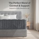 Babo Care Twin Mattress,8 Inch Hybrid Mattress,Memory Foam with Individually Pocket Springs,Mattress in box,CertiPUR-US,Anti-Static Fabric