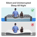 Babo Care Twin Mattress,8 Inch Hybrid Mattress,Memory Foam with Individually Pocket Springs,Mattress in box,CertiPUR-US,Anti-Static Fabric