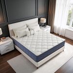 Babo Care Twin Mattress,10 Inch Hybrid Mattress,Memory Foam with Individually Pocket Springs,Medium-Firm Mattress in Box,CertiPUR-US,Anti-Static Fabric